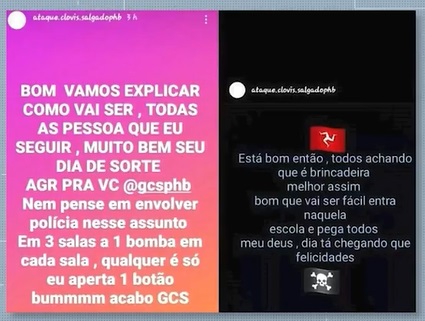 Polcia identifica adolescente como autor de ameas a escola do PI; menor de idade alega sofrer bullying em sala de aula  Foto: Reproduo