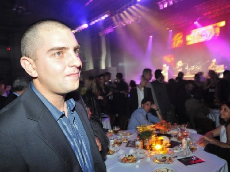 Luís Cláudio Lula da Silva, filho do presidente da República e assistente de preparação do Palmeiras, na festa de premiação dos melhores do Campeonato Paulista, no HSBC Brasil, em São Paulo, em maio de 2008 (Foto: João Sal/Folhapress)