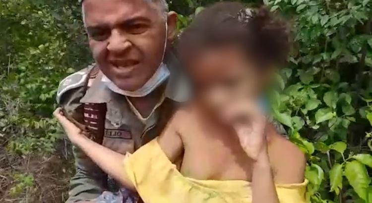 Menina de 8 anos é localizada em mata fechada após ficar quase 20 horas desaparecida no Sul do Piauí — Foto: Arquivo Pessoal