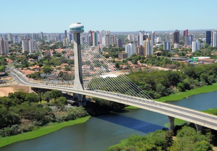 Ponte Estaiada – Teresina – Piauí | Crédito: Coordenadoria de Comunicação (Ccom)