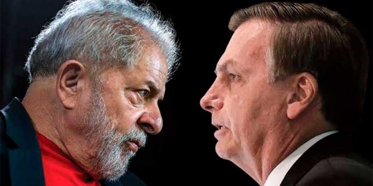 Lula e Bolsonaro vão se enfrentar nas eleições de 2022. Foto: Divulgação