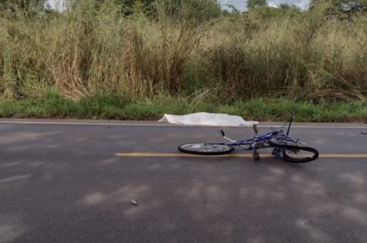 Ciclista morre atropelado na BR-135 em Corrente - Foto: Reprodução/Portal B1