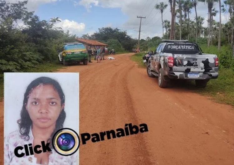 Mulher é morta a tiros em garupa de moto no litoral do Piauí- Foto: Click Parnaíba