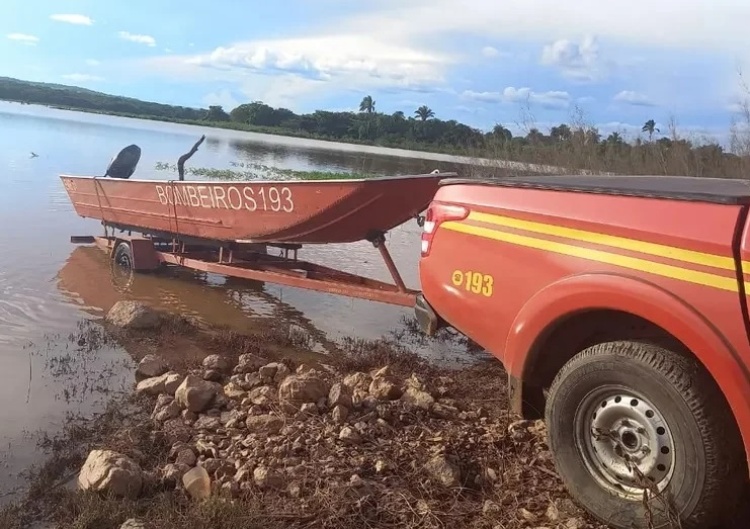 Adolescente de 12 anos desaparece no Rio Parnaíba, na cidade de União - Foto: Reprodução/Corpo de Bombeiros