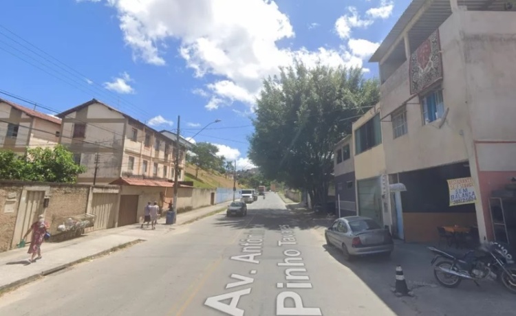 Rua onde aconteceu o fato. Fonte: G1