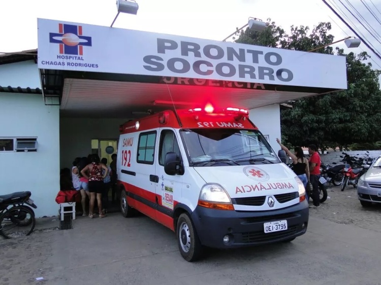 Vítima foi transferida para o Hospital de Piripiri — Foto: Arquivo Pessoal