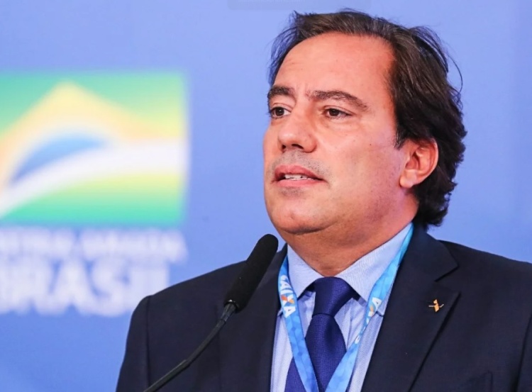 Pedro Guimarães é acusado de assédio sexual por funcionárias da Caixa Econômica Federal Foto: Isac Nóbrega/PR