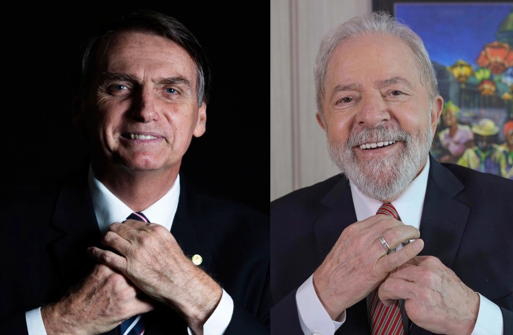 Jair Bolsonaro em 2021 Foto:Cristiano Mariz Lula em 2022 Foto:Ricardo Stuckert divulgação/Divulgação 