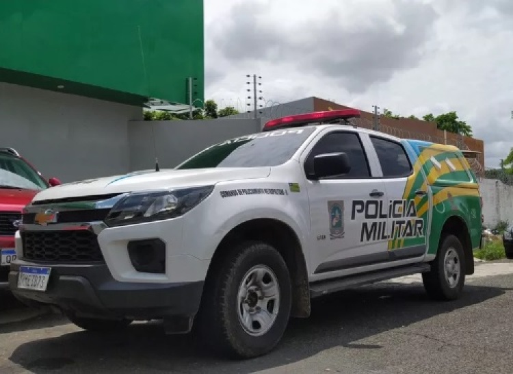 Viatura da Polícia Militar do Piauí — Foto: Andrê Nascimento/g1