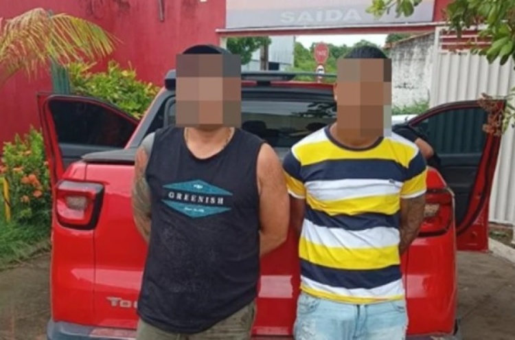 Dois homens foram presos com R$ 12 mil na saída de motel em Teresina - Foto: Divulgação/Polícia Civil do Piauí