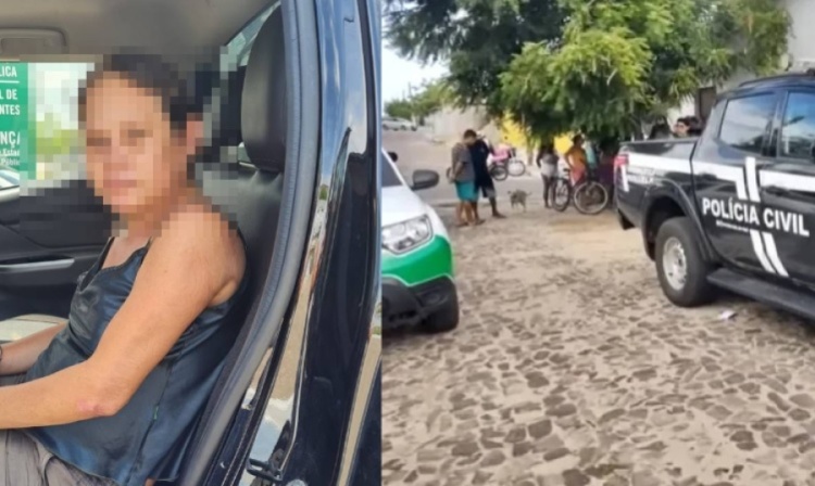 Mãe é presa após polícia encontrar bebê morto dentro de sacola em Parnaíba (Foto: Reprodução)