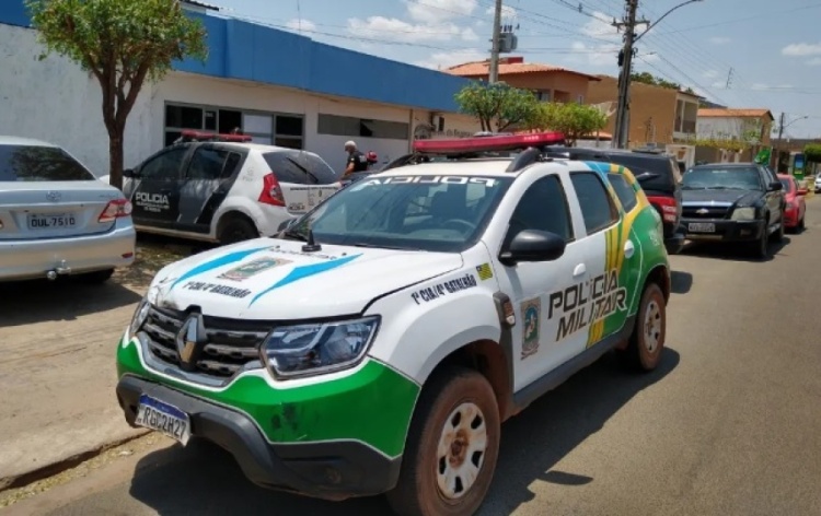 Polícia Militar de Picos — Foto: Antônio Rocha /TV Clube