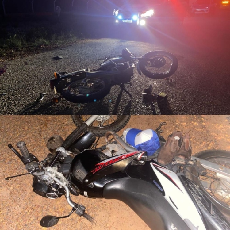 Homem morre e outro fica gravemente ferido após colisão entre motos em Pedro II - Foto: Reprodução/Portal P2