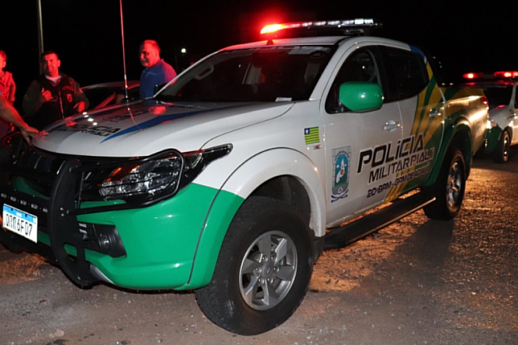 Grupamento de Polícia Militar de Acauã participou da ação integrada (Foto: Reprodução)