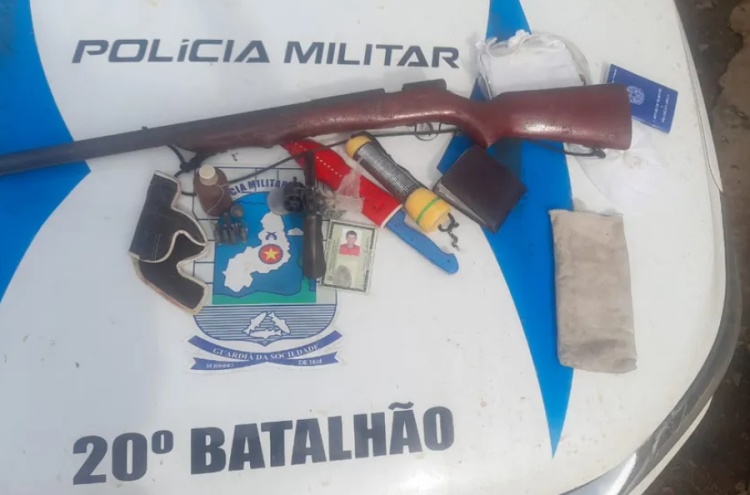 Batalhão Policial Militar de Paulistana, Sul do Piauí — Foto: Reprodução/Polícia Militar