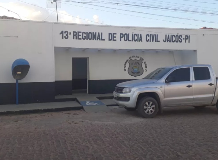 Delegacia Regional de Jaicós, Sul do Piauí. — Foto: Divulgação/Polícia Civil