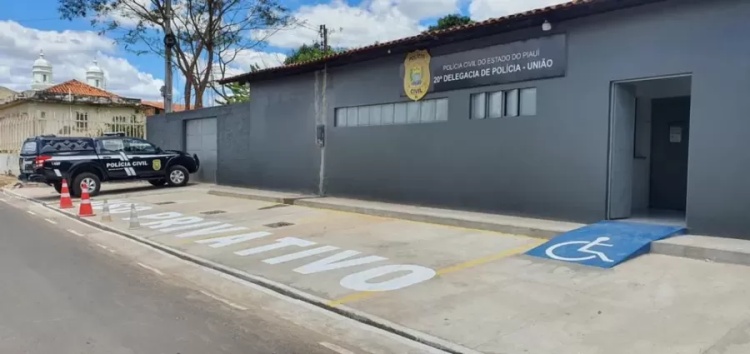 Delegacia de Polícia de União, no Piauí — Foto: Divulgação PCPI