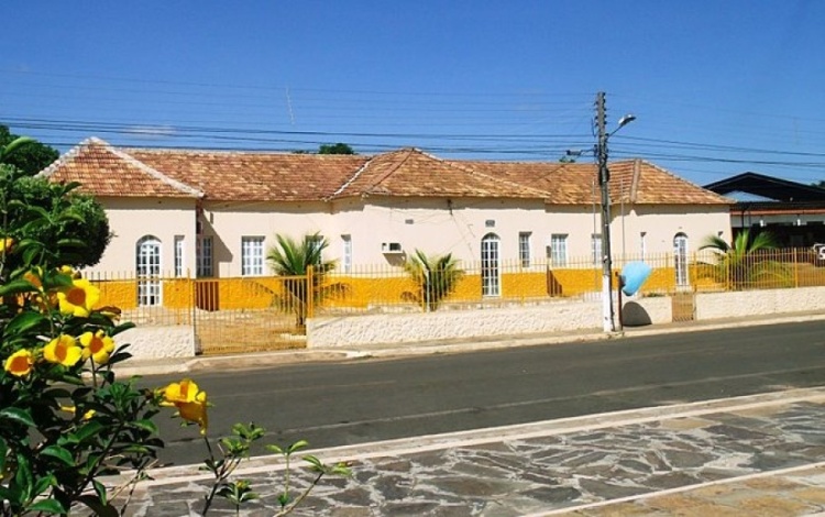 Prédio da prefeitura de Capitão de Campos (PI). Foto: Divulgação