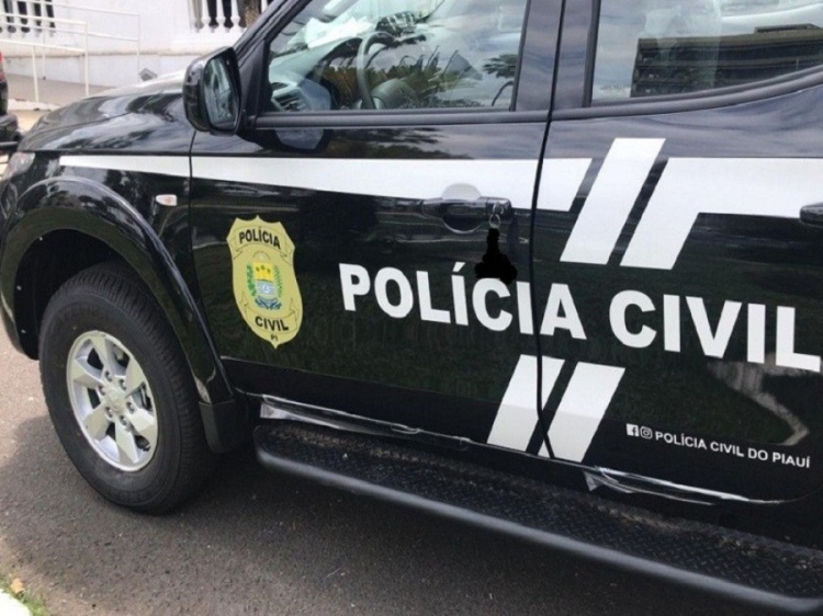 Foto da viatura da Polícia Civil do Piauí - Foto: Reprodução 