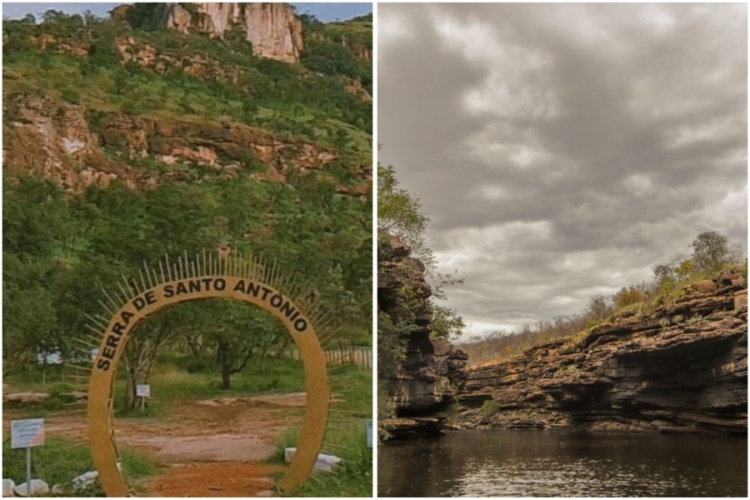 Foto: Serra de Santo Antônio- Arquivo pessoa / Cânion do Rio Poti- Thiago Amaral