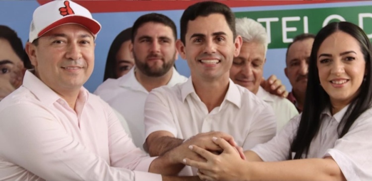 Foto: Magno apresenta chapa no município de Caso do Piauí 