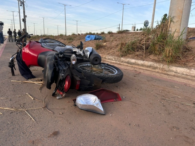 Homem é perseguido e morto / Foto: Tiago Melo/TV Cidade Verde