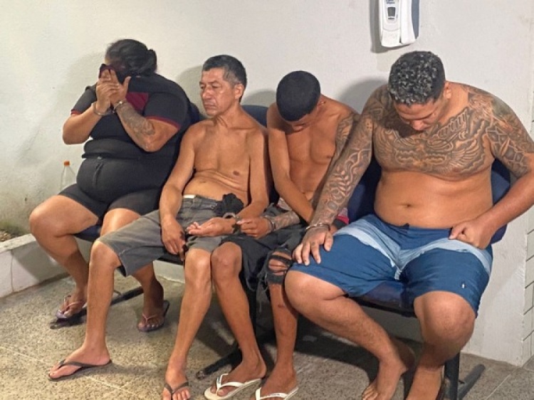 Grupo é preso em Teresina - Foto: reproduções/PC