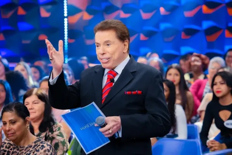 Silvio Santos morreu em decorrência de uma broncopneumonia — Foto: Lourival Ribeiro/SBT