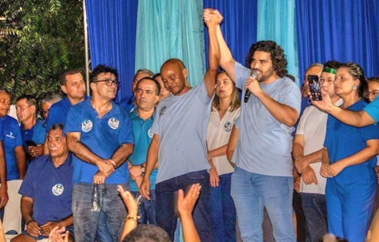 Prefeito Zé Filho Nelson e seu candidato a vice