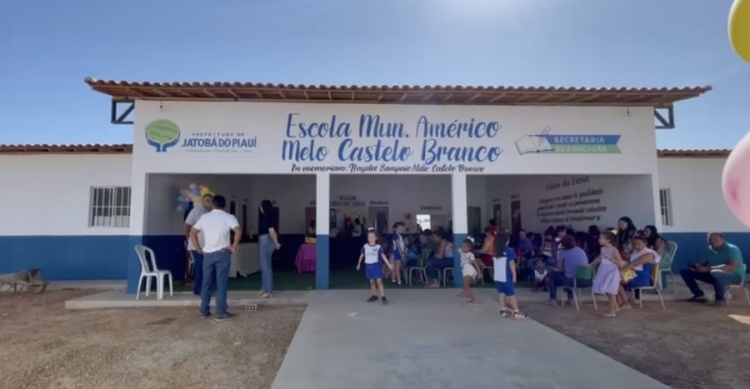 Escola Américo Melo é inaugurada 