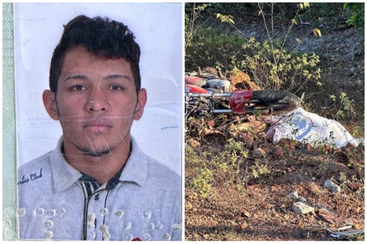 Jovem morre após acidente de moto no Piauí - Fotos: Blog do Coveiro