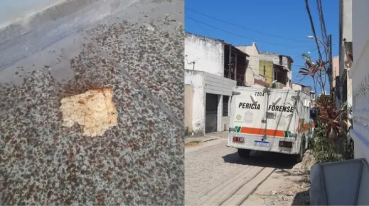 Mulher comprou bolo instantes antes de se engasgar, em Fortaleza. — Foto: Reprodução