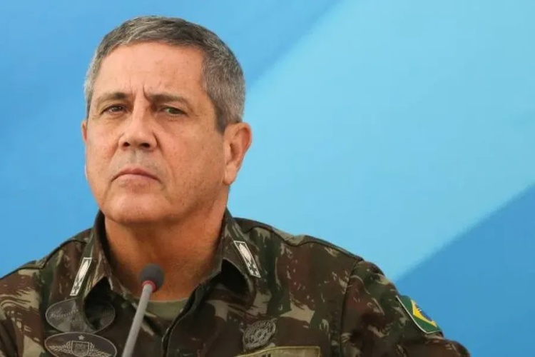 Braga Netto foi general do Exército. Reprodução