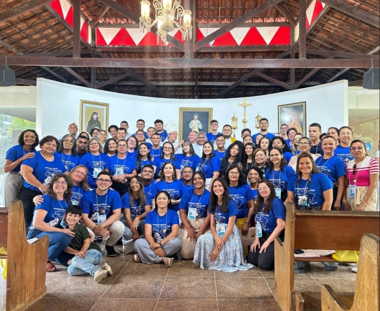 Encontro em comemoração aos 40 anos do Movimento Luz-Vida no Brasil em Serra das Varas, município de Arcoverde-PE (12/01/25).