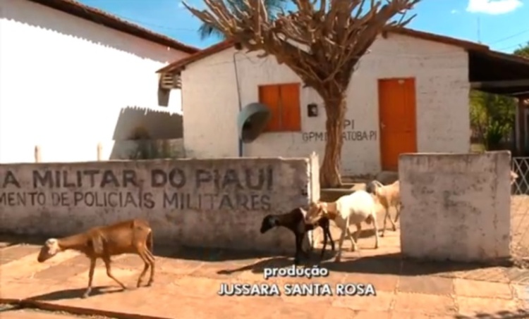 GPM de Jatobá do Piauí fechado, em matéria da TV Clube no final de 2016. Foto: Reprodução 