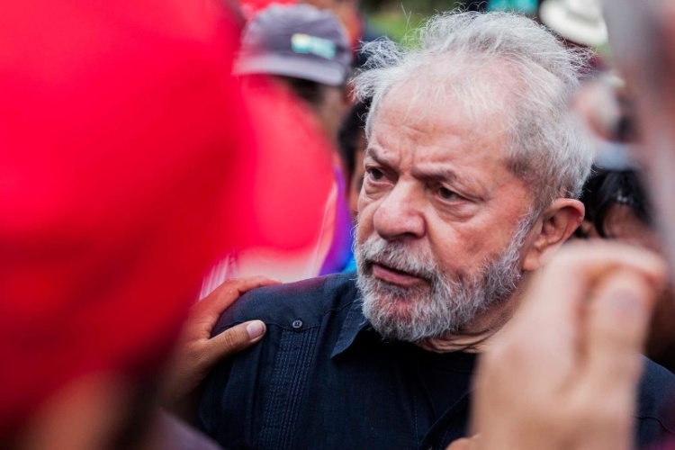 O ex-presidente Lula visita à cidade de São Miguel das Missões nesta quinta (22), durante caravana pelo interior do Rio Grande do Sul (Foto: Ricardo Marchetti/Agência F8/Estadão Conteúdo). Fonte: G1