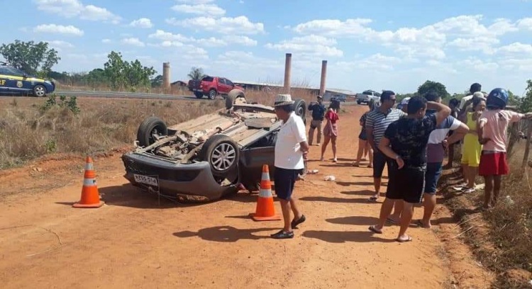 Acidente na BR-343 em Campo Maior