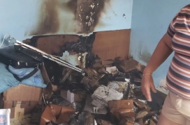 Criança incendeia quarto durante brincadeira com fogo no Piauí