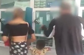 Homem que se diz policial agride mãe com criança dentro de lotérica no Piauí