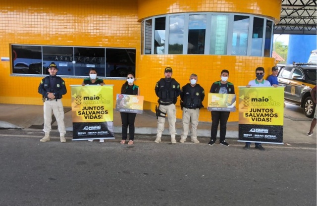 PRF participa de abertura da Campanha do Maio Amarelo em Campo Maior (PI)