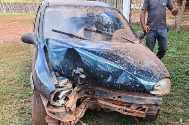 Mecânico fica ferido após grave acidente de carro na zona rural de José de Freitas (PI)