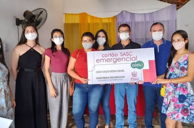 Cartão SASC Emergencial: 50 familias serão beneficiadas em Sigefredo Pacheco (PI)