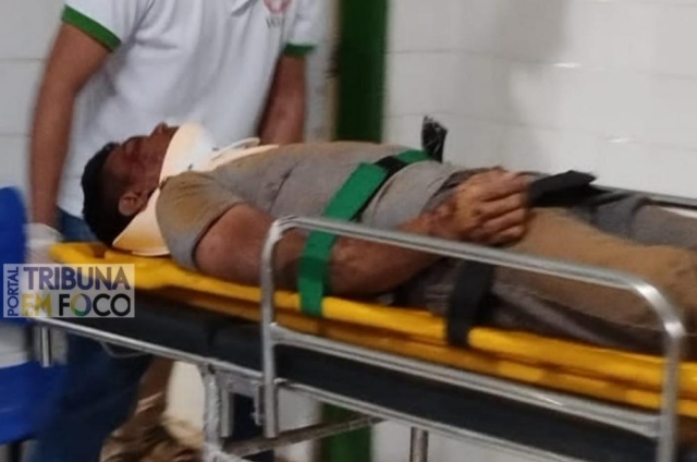 Acidente de moto deixa duas pessoas feridas em Castelo do Piauí