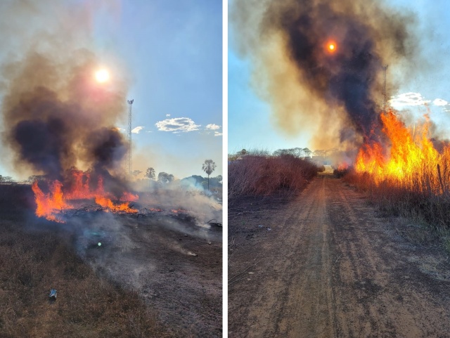 Defesa Civil faz alerta sobre focos de incêndio em Campo Maior
