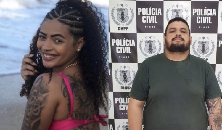 Vítima e o preso Pedro Teixeira Soares Neto